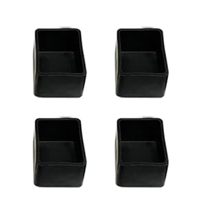 Nheisscf Stuhlbein-Bodenschoner Transparent 8er-Pack