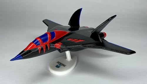 Image of TURBOKAT Plane 1:74 Scale Plastic Trijet Fighter Plane (Multicolor)