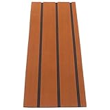 Hemobllo Rivestimento Antiscivolo per Gradini in EVA Base Adesiva, 48,3X17,8 CM, Resistente all'Usura, per Scale Camper e Uso Commerciale Esterno