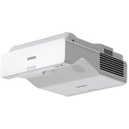 Epson PowerLite 760W Ultra Short Throw 3LCD Projector - 16:10 - Wall Mountable, Tabletop, White