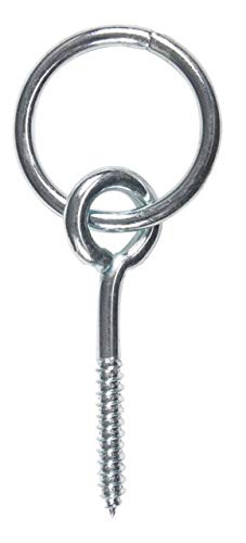 HomePage 02-3975-420 Hitching Ring with Lag Screw 0.33 x 3.63 in. - Pack of 5