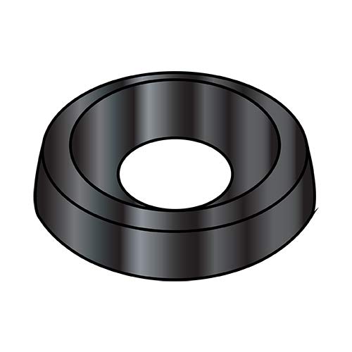 4 Countersunk Finishing Washer Black Oxide (Pack Qty 10,000) BC-04WCB by Shorpioen