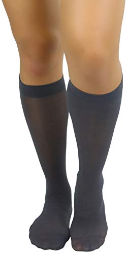 Image of ToBeInStyle Womens Pack of 6 Knee High Trouser Professional Socks