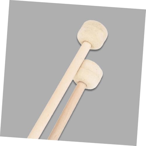Par de baquetas de madera para batería y percusión miniatura 4