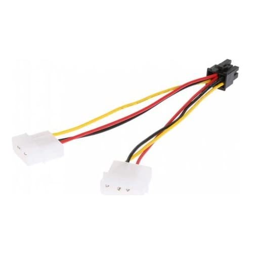 Platoon 6 Pin Power Kablo 6 Pin to 2 Molex PCIE Ekran Kartı Güç 6pin