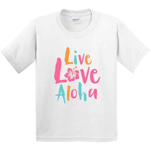 inktastic Live Love Aloha Youth T-Shirt