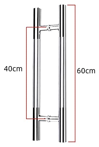 Rampe d'escalier et poignée push-pull en acier inoxydable