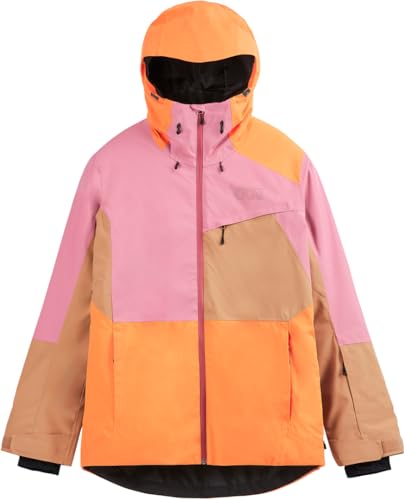 Veste de ski Picture W Seen colorblock pour femme orange et rose