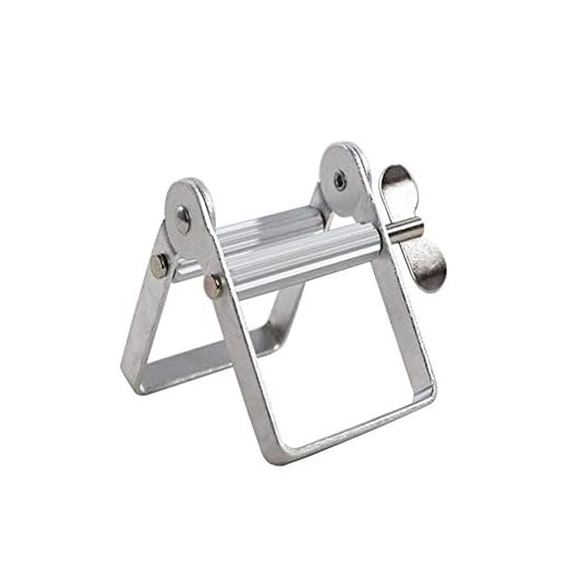 AILHL - Prensa dispensadora de Tubos de plástico para Tubos de dientífricos, Pintura, Crema, Maquillaje, Color de Cabello, Tinte cosmético, Tubo de 100 x 80 mm