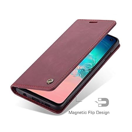 Image of Motorola Moto Edge 60 Fusion | Vegan Leather Flip Case Back Cover | (Flexible, Shock Proof | | Card Pockets Wallet & Stand |Designer Case Only for Smart Users | | (Unique Wine Star)