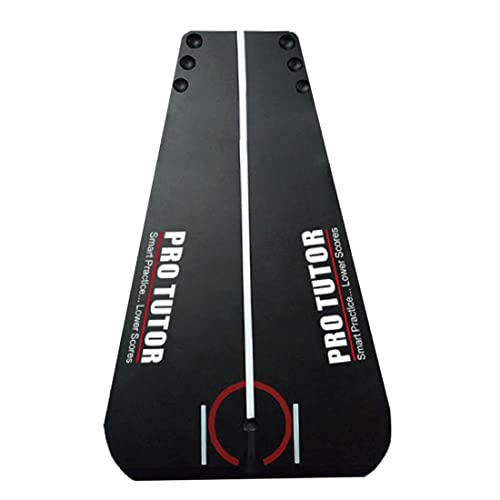 Miroir de mise de golf pour perfectionner son alignement au putter à la maison
