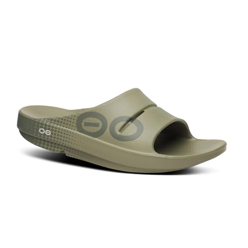 Image of OOFOS Unisex Ooahh Sport Foliage Men 11