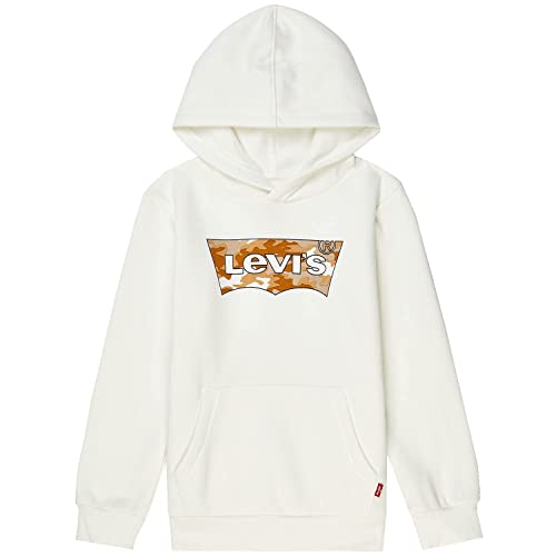 Levi's® Boy's Graphic Pullover Hoodie (Little Kids) Tofu 1 7 Little Kid