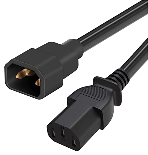 FEDUS 1.8 Meter IEC C13 to C14 Link Power Cable 250V Male to Fema...