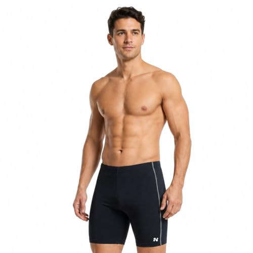 Image of NINQ Mens 2 Pack Polyester Yoga Short Men Summer Running Gym Sports Shorts with Pockets Shorts for Men (in, Alpha, 2XL, Regular, BLACK2)