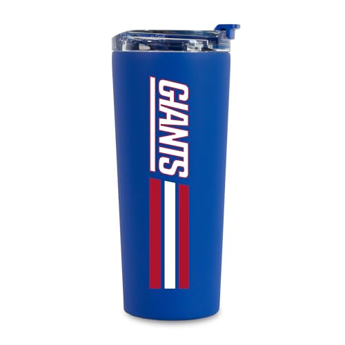 Image of Rico Industries NFL Football 24oz Stainless Steel Tumbler with Lid and Dual Functioning Lid