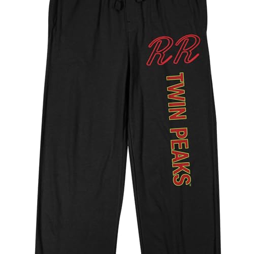 Twin Peaks 1990 Men's Black Sleep Pants2