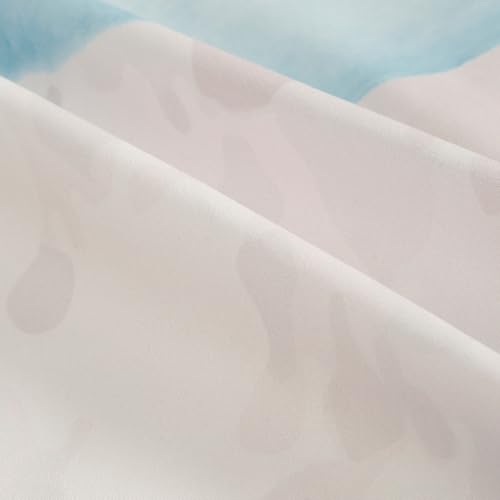 Image of Signature Digital Print Geometric Designs Super King Size Bedsheet - 108 x 108 inches | 100% Cotton-Feel Soft Fabric | Fade-Resistant Colors | 2 Matching Pillow Covers (Dot Harmony)
