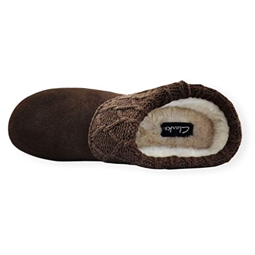 Clarks Women's Angelina Furry Mule Slippers2