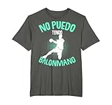 No Puedo Tengo Balonmano Niño Hombre Camiseta