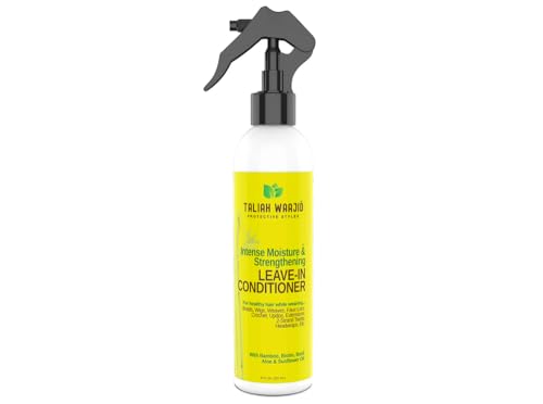 TTaliah Waajid Bamboo and Coconut Milk Strengthening Leave - In Conditioner - Protective Styles Strengthens Conditions Repairs - 8 oz