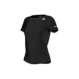 adidas Performance Women's Sequencials Money Short-Sleeve Tee, Black, Medium
