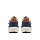 Clarks Tivoli Zip Womens Navy Leather, 5