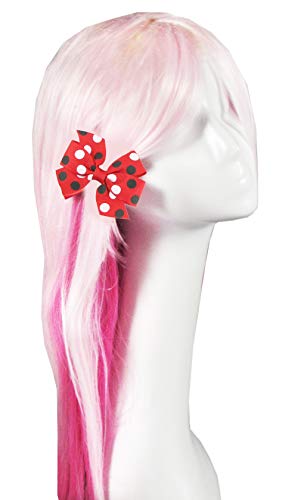 Baby Hair Clips,Cute Hair Clips For Girls,Hair Clips For Women-2Ct 3" Red Hair Bows For Girls-Baby Bows Hair Clip Metal Alligator Clips For Hair,Hair Accessories For Women, Hair Accessories For Girls #TOP1