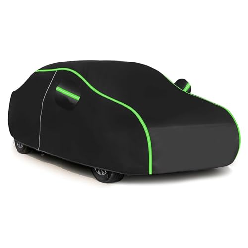 Autoabdeckung für F𝐢at Doblo 2010-2015 (439 x 183.2 x 184.5cm),Regen und