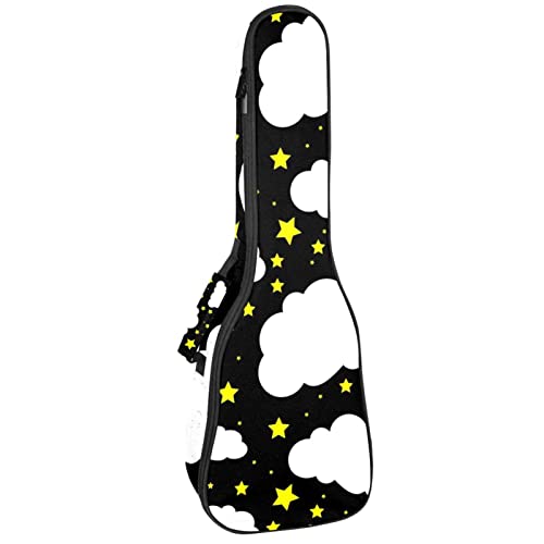 Housse pour ukulélé avec rembourrage épais en éponge de 10 mm – 53,3 cm – Avec sangles réglables pour concert soprano… - Les Beatles, Paul McCartney, John Lennon, RIngo Starr, George Harrison Housse pour ukulélé avec rembourrage épais en éponge de 10 mm - 53,3 cm - Avec sangles réglables pour concert soprano…