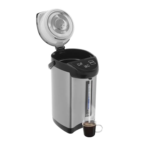 Calentador de agua eléctrico 5L 750W acero inoxidable miniatura 1
