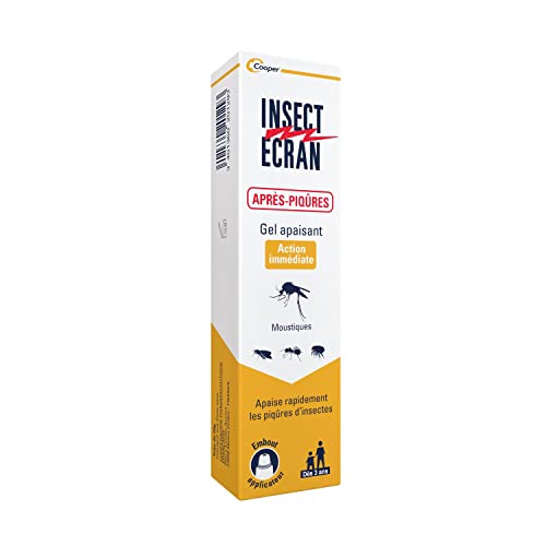 INSECT ECRAN - Gel apaisant après-piqûres - Action immédiate - Apaise la peau après une piqûre d'insectes ou de végétaux - 20g