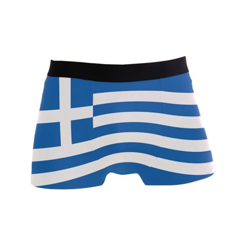 Greek Flag Mens Underwear Boxer Briefs
