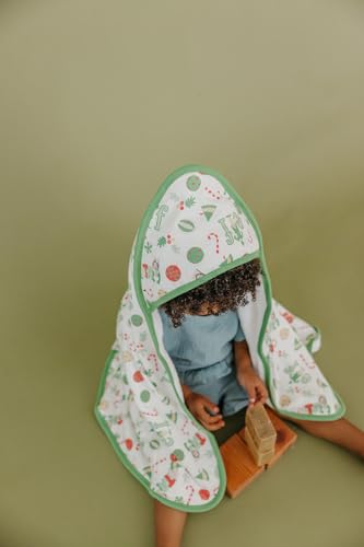 Image of Copper Pearl Hooded Bath Towels Premium Knit /Terry Cloth Baby Towels with Hood, Pockets, and Cool Designs - Great to Gift and Make Bath Time Fun - Baby Bath Towel, Elf
