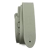 DESIGN UND EIGENSCHAFTEN : Gitarrengurt aus Top-Grain-Leder; Unterseite aus bayerischem Wildleder; verstärkte Verstellschlitze/Gurtlöcher ; weiche, strukturierte Optik.