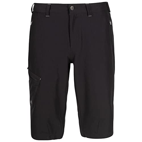 Trespass Mens Shorts Long Length Travel Black Below Knees Locate