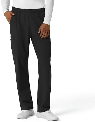 WonderWink Men's Men's Straight Leg Cargo Scrub Pant