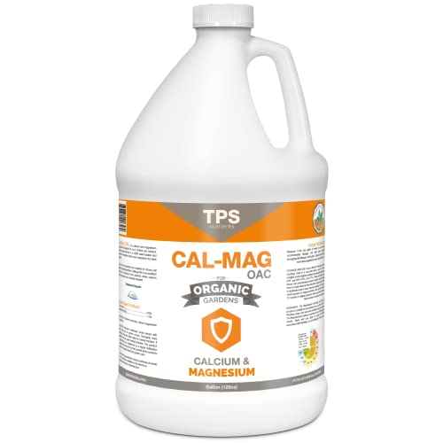 Organic Cal-Mag OAC Plant Nutrient and Supplement, Plus Iron and Micronutrients by TPS Nutrients, 1 Gallon (128 oz)