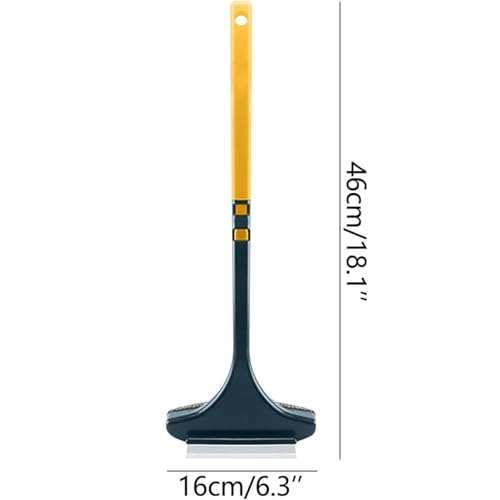 Image of SOVELY Brush 2 in 1 Mesh Cleaning Brush & Wiper with Extended Handle Window Cleaning Brush Net Cleaner,Magic Window Cleaner Brush, Window Mesh Cleaner Double-Sided, Multi Color,1 Pc