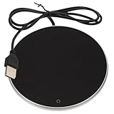 Didiseaon USB Mug Warmer for Desk with Temperature Settings Safe and Even Heating Coffee Cup Heater Reusable Electric Drink Coaster for Home Office Dorm Control