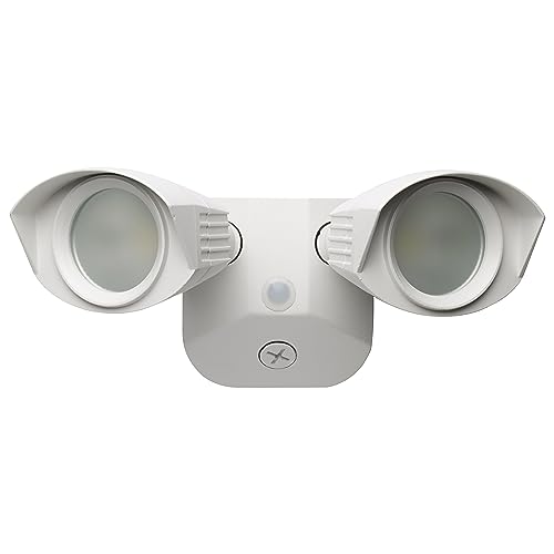 Image of Nuvo 65 /210 LED Dual-Head Security Light, 3000K, White