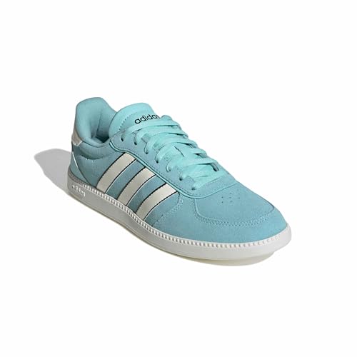 Image of adidas Womens Breaknet Sleek Sneakers Shoes Casual - Brown