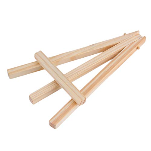 Didasong Gugutogo Niños ni Caballete de Madera Artista Art Pintura Nombre de la Tarjeta Soporte de exhibición Soporte Educativo Juguete significativo Regalo para niños