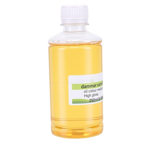 Barniz protector transparente de 250ml contra polvo para pintura al óleo 5
