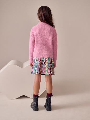 Pull duveteux NEXT fille parfait pour les journées d'école - 5