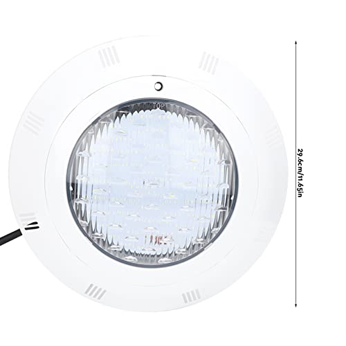 Jeffergarden Oświetlenie Basenowe LED AC12V 40W RGB, Trwałe Oświetlenie Podwodne ABS z 360 Diodami LED do Parków, Ogrodów i Basenów ze słoną wodą