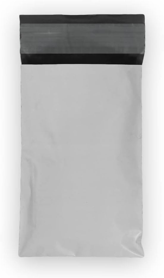 3000 EcoSwift 5 x 7 White Small Poly Mailers Size #0 Self Sealing Envelopes Plastic Shipping Mailing Bags 5x7