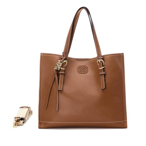 XTI 184504, Bolso Hombro para Mujer, Camel, Grande XTI 184504, Bolso Hombro para Mujer, Camel, Grande