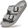 SAGUARO Slippers Men Women Lightweight Elastic Mules Classic Bath Shoes Unisex Adult Sandals 36-48 EU | Unisex Badelatschen, Badeschuhe, Elastisch, Klassisch, Sandalen, Rutschfest House Grey 41 EU