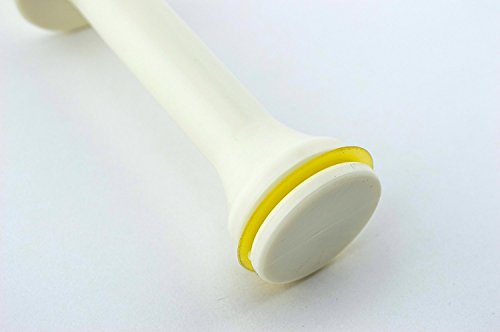 Omega 8006 Plunger Pusher Stick White Plastic for Single Auger 8003 8004 8005 Rubber Gasket Tamper - Thumbnail 3